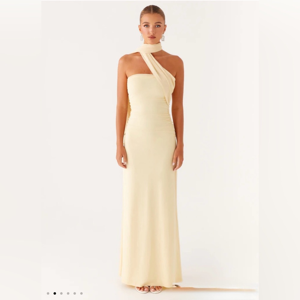 Peppermayo Exclusive - Songbird Maxi Dress - Yellow